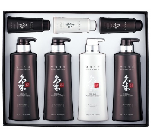 KiGold Premium Hair Care Set - Bộ Quà Tặng Dầu Gội Đầu Và Dầu Xả Hồng Sâm - Made in Korea