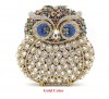 Owl Crystal Rhinestone Handbag - Túi Xách Tay Hình Chim Cú - Made by Hand