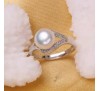 Woman Jewelry 100% Natural Freshwater Pearl Ring