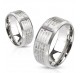  Stainless Steel Laser Our Father Lords Prayer On Ring 