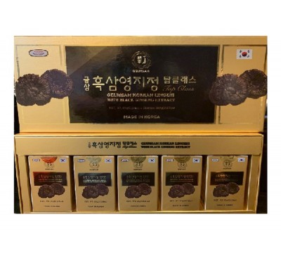   Geumsam Top Class Lingzhi With Black Ginseng Extract - Cao Cốt Hắc Sâm Nấm Linh Chi Thượng Hạng- Made in Korea