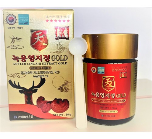  Antler Lingzhi Extract Gold - Cao Cốt Lộc Nhung Hươu Nấm Linh Chi - Made in Korea