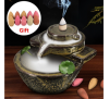 Buddhism Handmade Backflow Relaxation Feng Shui Aromatherapy Censer Holder Ceramic Home Decoration