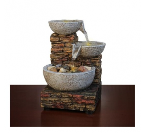 Waterfall Relaxation Feng Shui Water Sound For Working Desk Decoration