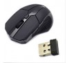 Wireless Black USB Optical Mouse