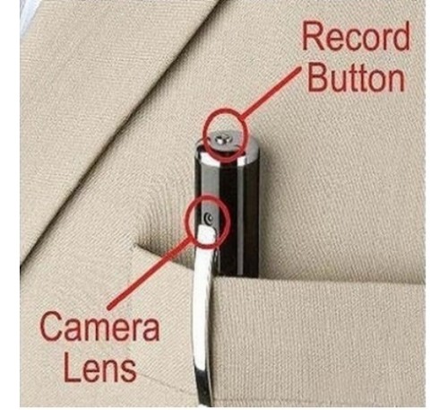 Hidden Camera Video Record Micro SD Card Spy Pen