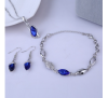 Women Jewelry Elegant Luxury Design New Fashion Set Included Necklace + Earrings + Bracelet